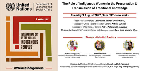 International Day of the World’s Indigenous Peoples 2022 | United Nations For Indigenous Peoples | ICSU becoming ISC ... Biocluster | Scoop.it