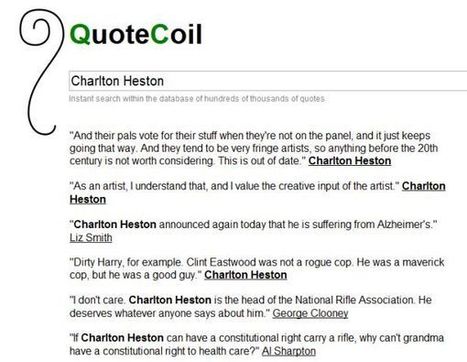 QuoteCoil &ndash; buscador de citas literarias.- | Pedalogica: educaci&oacute;n y TIC | Scoop.it