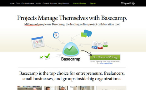 30 Great Online Project Management and Collaboration Tools | Moodle and Web 2.0 | Scoop.it