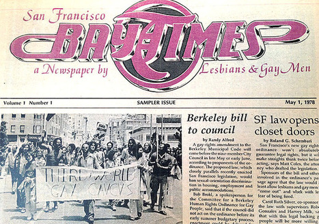 S.F.’s LGBT press evolves as the city changes | LGBTQ+ Online Media, Marketing and Advertising | Scoop.it