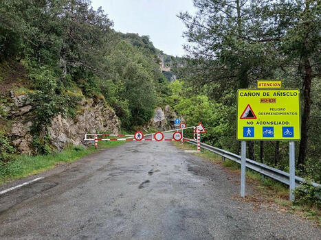 Cierres parciales de la carretera del cañón del Añisclo por obras de mantenimiento | Vallées d'Aure & Louron - Pyrénées | Scoop.it