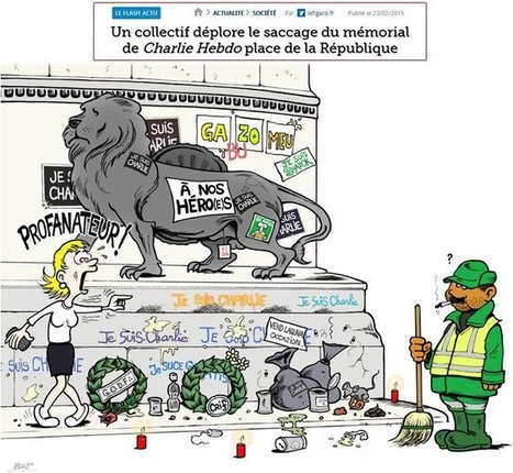 Le &laquo;&nbsp;m&eacute;morial Charlie&nbsp;&raquo; profan&eacute;, Quenel+ d&eacute;couvre les coupables | ACTUALIT&Eacute; | Scoop.it