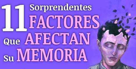 11 Increíbles Factores que Afectan su Memoria | @CNA_ALTERNEWS | PIENSA en VERDE | Scoop.it