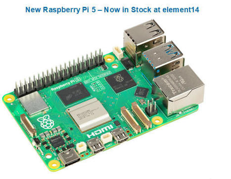 Get Your Hands on the New Raspberry Pi 5 – Now in Stock at element14 | Raspberry Pi | Scoop.it