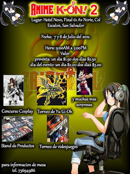 Anime K-ON: la convención esperada por la sociedad anime de El Salvador | Noticias Anime [es] | Scoop.it