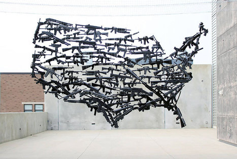 150 Toy Guns Combined Into A Remarkable USA Map Installation | 16s3d: Bestioles, opinions & pétitions | Scoop.it