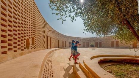 This school in the Indian desert stays cool even in extreme heat. | Learning spaces and environments | Scoop.it