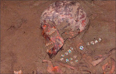 Ancient Egyptian necklace found on the skeleton of a &lsquo;virgin priestess&rsquo; in Siberian burial mound | Merveilles - Marvels | Scoop.it