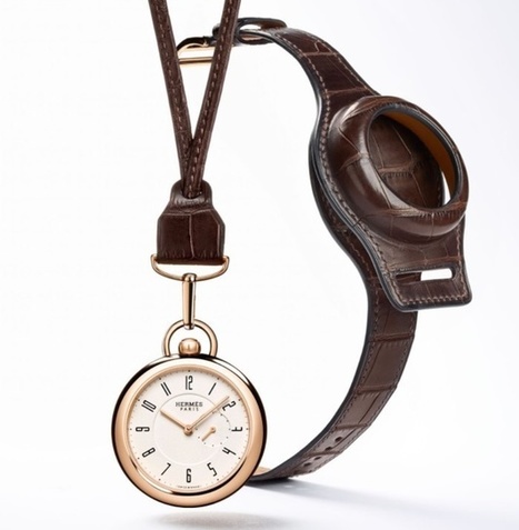 Hermès In The Pocket : montre "transformer" | Métiers, emplois et formations dans la filière cuir | Scoop.it