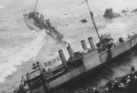 95th Anniversary Of Nearly Forgotten Naval Disaster On Central Coast; Seven Ships Slam Into Coast | Coastal Restoration | Scoop.it