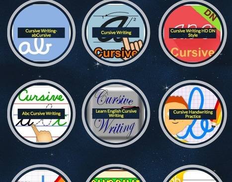 Some of the best apps for teaching cursive writing | Creative teaching and learning | Scoop.it