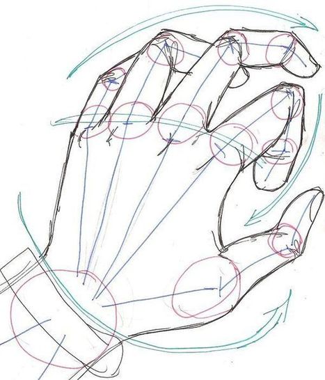 anime hand reference