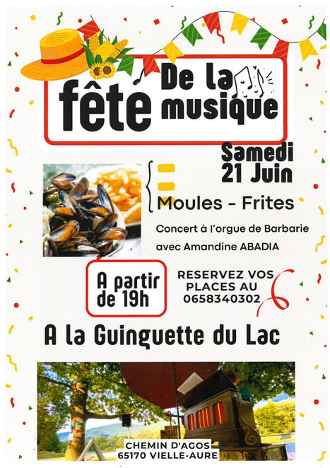Fête de la Musique à la base de loisirs d'Agos (Vielle-Aure) le 21 juin | Vallées d'Aure & Louron - Pyrénées | Scoop.it