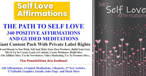 Marketing Scoops: The Path To Self Love Affirmations Guide Books And References | Online Marketing Tools | Scoop.it