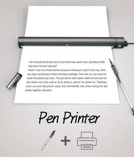Pen Printer | Art, Design & Technology | Scoop.it