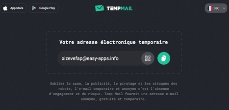 Temp Mail. Dotez-vous d'une adresse mail temporaire et anonyme • | Education 2.0 & 3.0 | Scoop.it