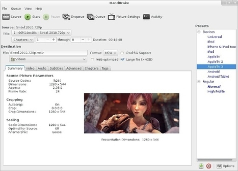 HandBrake: Open Source Video Transcoder | Digital Delights for Learners | Scoop.it