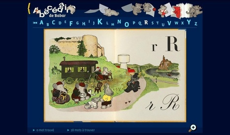 Babar, I spy game in French | Primary French Immersion Education | Scoop.it