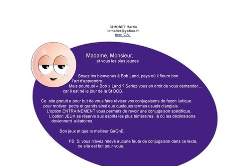 site gaia/ exercices de conjugaison | Français, langue d'enseignement | Scoop.it