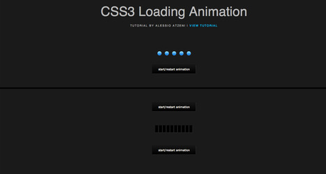 CSS3 Loading Animation | Alessio Atzeni | Web Designer & Front-end Developer | CSS3 & HTML5 | Scoop.it