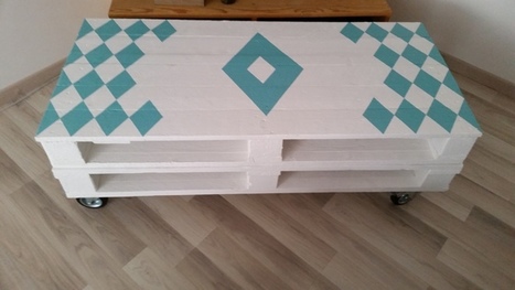 [Projet #DIY] Créer une table basse en #palettes | DIY Palettes | Scoop.it