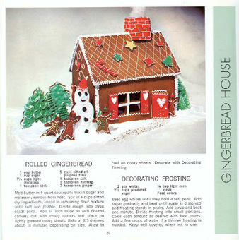 Gingerbread House Recipe & Pattern | Vintage Living Today For A Future Tomorrow | Scoop.it
