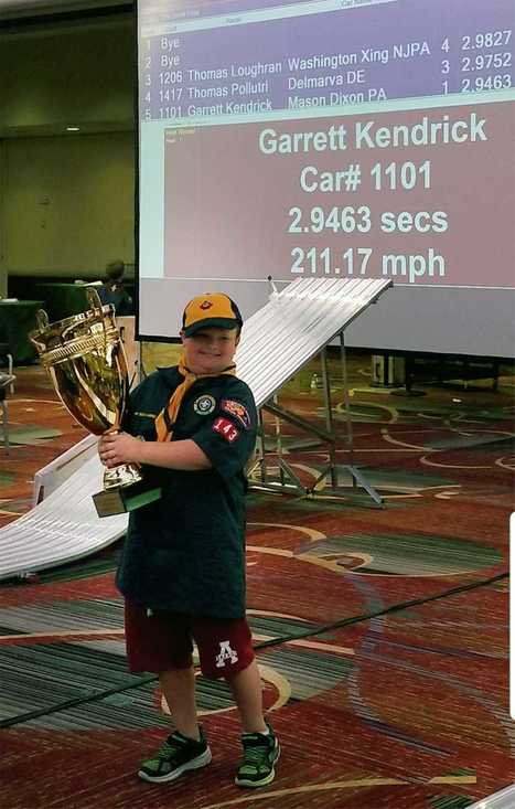 Ft. Loudon Wolf Scout wins World Cup at Cub Scout Pinewood Derby World Championships | Boy Scouts of America | Scoop.it