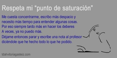 TDAH: Consejos para hacer los deberes | Dificultades aprendizaje y NEE | Scoop.it