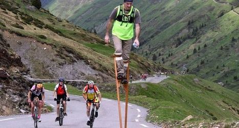 Un millier de cyclos accompagnent le Géant au sommet du Tourmalet | Agence Touristique des Vallées de Gavarnie | Scoop.it