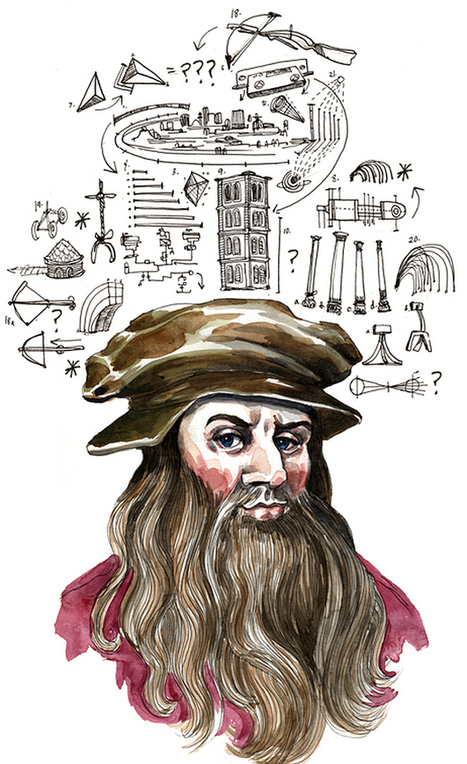 ο Leonardo da Vinci είχε το δικό του notebook γεμάτο λίστες | omnia mea mecum fero | Scoop.it