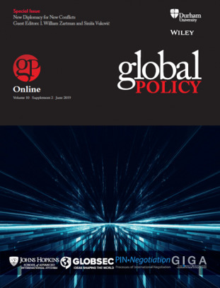 Special Issue - New Diplomacy for New Conflicts | Global Policy Journal | Global Policy, Corruption, Economic Crimes, Fronting, Whistleblowers | Scoop.it