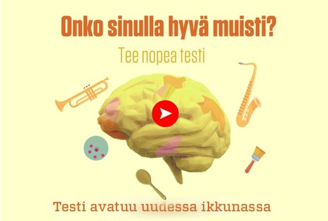Testaa aivosi: Muisti | Tieku.fi | 1Uutiset - Lukemisen tähden | Scoop.it