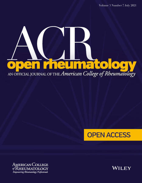 Sustained Remission in Rheumatoid Arthritis: Time to Withdraw Treatment? - Sungur - - ACR Open Rheumatology | Rheumatology-Rhumatologie | Scoop.it