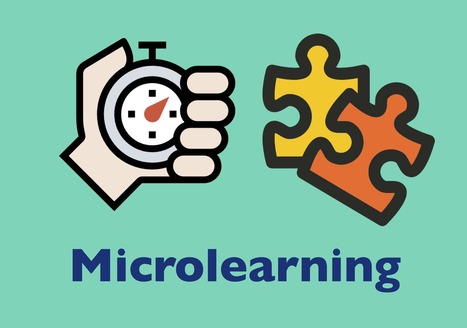 Microlearning: aprendizaje efectivo en pequeñas dosis | Net-Learning Blog | Entornos virtuales de aprendizaje | Learning 360º | Scoop.it
