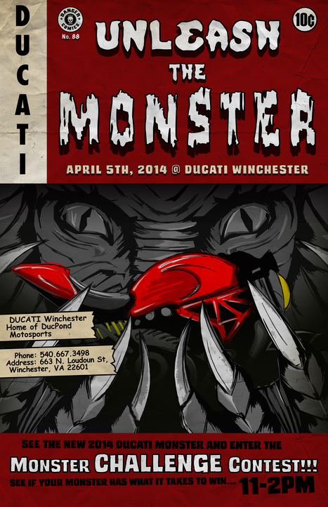 Tomorrow: Monster Challenge 2014 | Ductalk: What's Up In The World Of Ducati | Scoop.it
