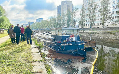 En plein cœur de Rennes, la Vilaine devient irisée : la pollution due à une nappe d’hydrocarbure / le 23.05.2025 | Pollution accidentelle des eaux (+ déchets plastiques) | Scoop.it
