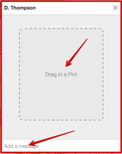 A Quick Visual Guide on How to Send Messages on Pinterest | iGeneration - 21st Century Education (Pedagogy & Digital Innovation) | Scoop.it