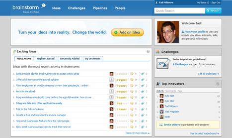 Intuit launches 'Brainstorm' collaboration tool | ZDNet | Online Collaboration Tools | Scoop.it