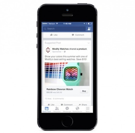 F-Commerce : Facebook teste un bouton « Buy » | M-Market | Scoop.it