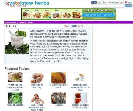 Herbs | Hobby, LifeStyle and much more... (multilingual: EN, FR, DE) | Scoop.it