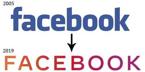 Facebook has a new logo, and it's a far cry from its iconic blue logo of the 2000s. Here are 17 of the most drastic logo changes in branding history. | CXO.Care | Scoop.it