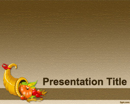 Thanksgiving Recipes PowerPoint Template | Free Templates for Business (PowerPoint, Keynote, Excel, Word, etc.) | Scoop.it