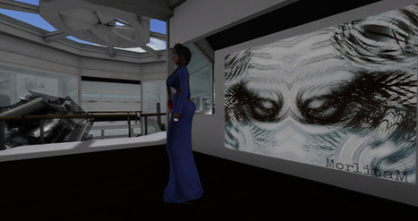 Morlĭ (morlita.quan) -  Abstract Line Art Gallery - Dax - Second life | Second Life Destinations | Scoop.it