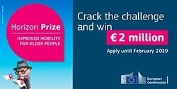 €2 Million Horizon prize for better mobility of older people | EU FUNDING OPPORTUNITIES  AND PROJECT MANAGEMENT TIPS | Scoop.it