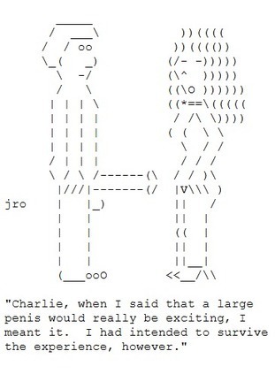 Ascii Art Sex 101