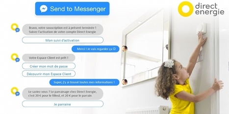 Chatbot : 5 retours d'expérience de marques pionnières | Chatbots | Scoop.it