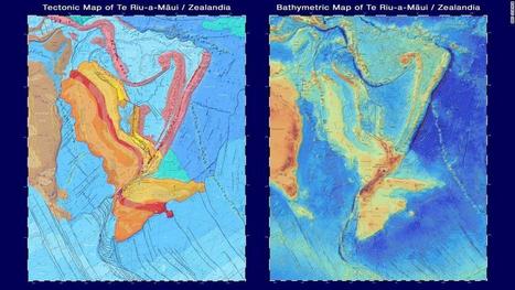 Zealandia: New maps reveal New Zealand's lost underwater continent | Stage 4 Landforms & Landscapes | Scoop.it