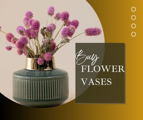Buy Flower Vases and Pots Online at Affordable Price | Whispering Homes | Home Decor Items and Accessories | Scoop.it