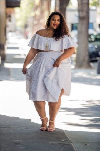 summer clothes for curvy figures