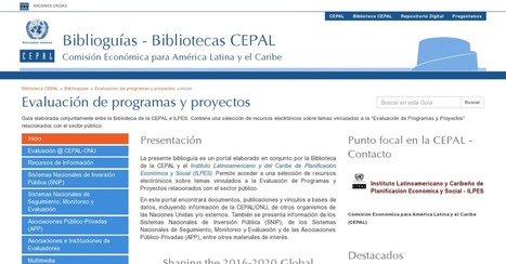 Biblioguías: Evaluación de programas y proyectos: Inicio | Evaluación de Políticas Públicas - Actualidad y noticias | Scoop.it